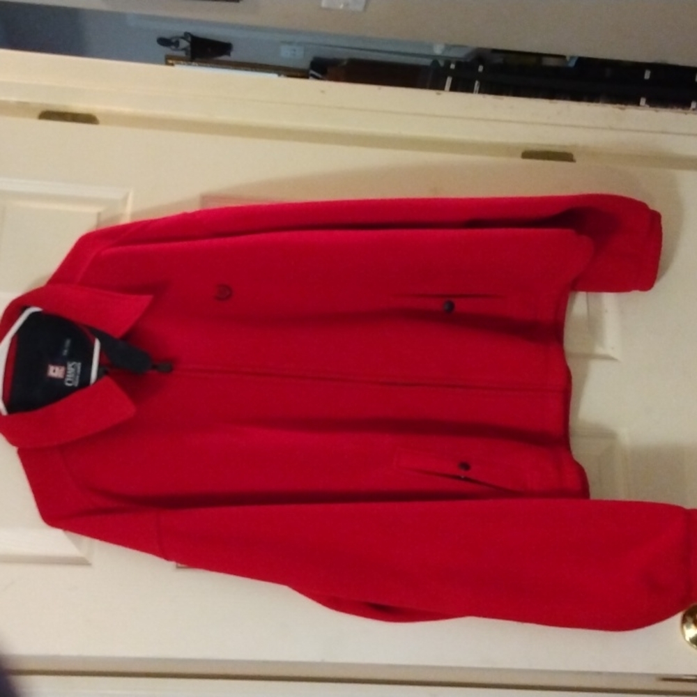 This is a men casual Red CHAPS RALPH LAUREN XXL SPORTS COAT LIKE NEW, Smoke 🆓🏠